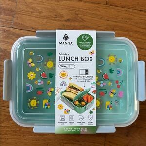 NWT Manna Divided Lunch Box
